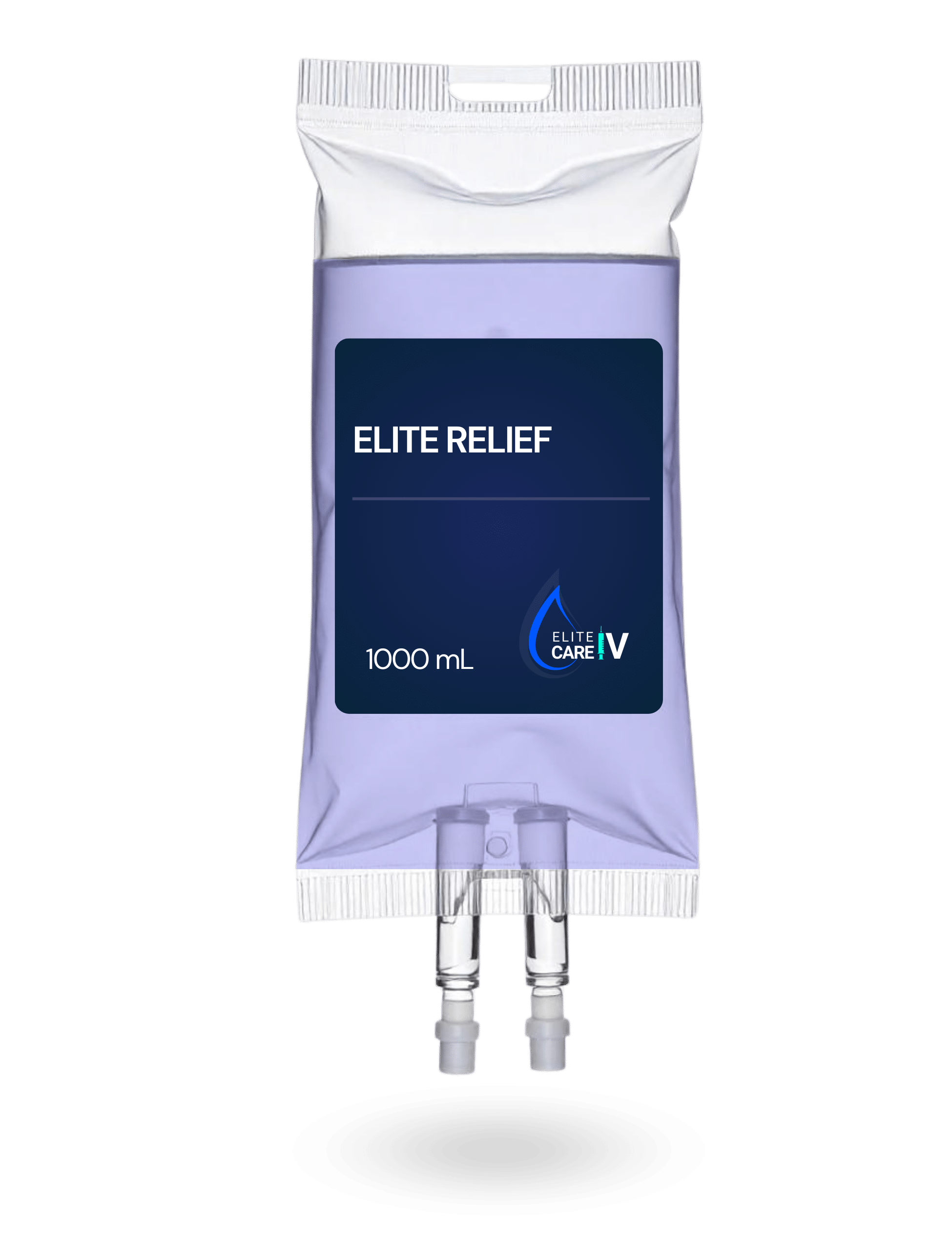 Elite Relief 1000 mL IV bag by Elite Care IV
