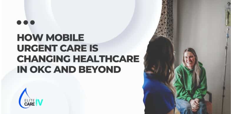 How mobile urgent care is changing healthcare in Oklahoma City and beyond - two healthcare professionals discussing